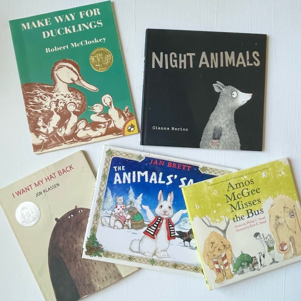 5x bundle assorted kids children's books reading hardcover